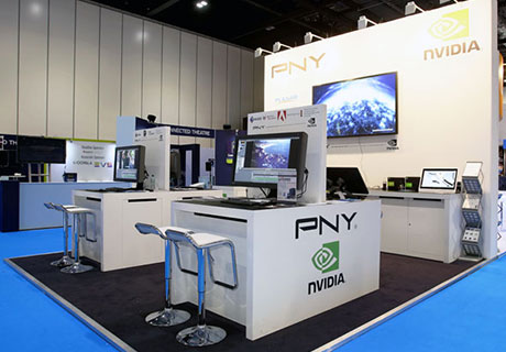 PNY Technologies Custom Exhibition Stand